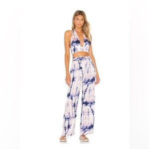 NWT REVOLVE Superdown 2 piece tie-dye set